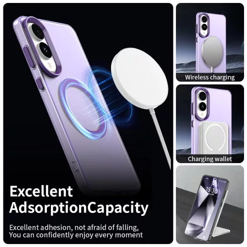 Techsuit - CandyCase MagSafe - Samsung Galaxy S25 Edge - Purple