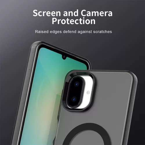 Techsuit - CandyCase MagSafe tok - Samsung Galaxy A07 4G - Fekete