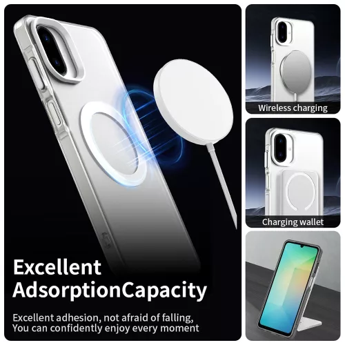 Techsuit - CandyCase MagSafe tok - Samsung Galaxy A07 4G - Fehér