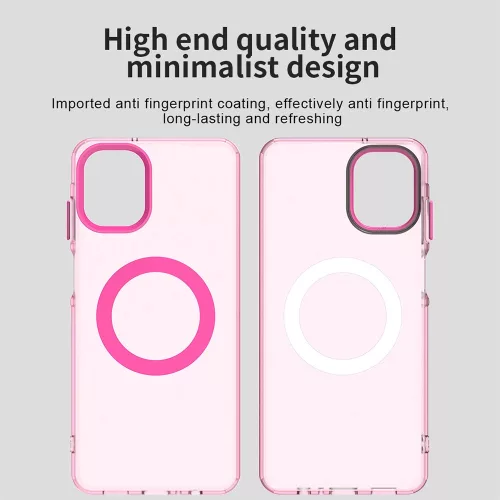 Techsuit - CandyCase MagSafe tok - Samsung Galaxy A07 4G - Rózsaszín