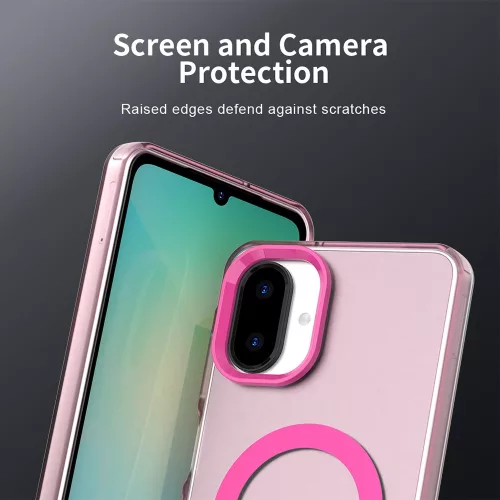 Techsuit - CandyCase MagSafe tok - Samsung Galaxy A07 4G - Rózsaszín