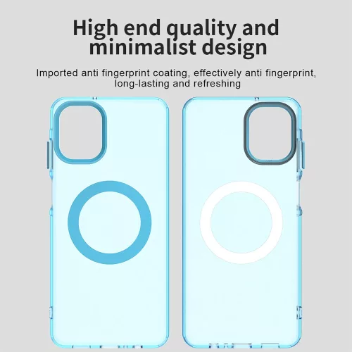 Techsuit - CandyCase MagSafe tok - Samsung Galaxy A07 4G - Kék