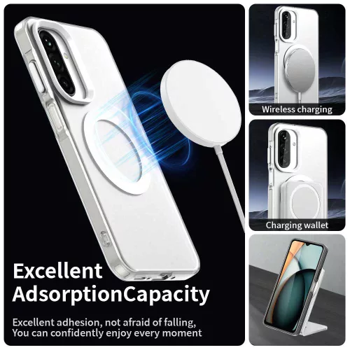 Techsuit - CandyCase MagSafe tok - Samsung Galaxy A17 5G / A17 4G - Fehér