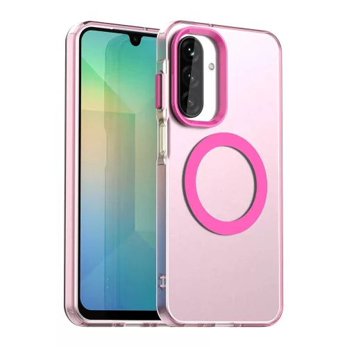 Techsuit - CandyCase MagSafe tok - Samsung Galaxy A17 5G / A17 4G - Rózsaszín