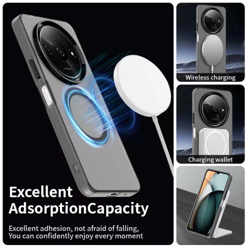 Techsuit - CandyCase MagSafe tok - Xiaomi Redmi A3 / Redmi A3x - Fekete