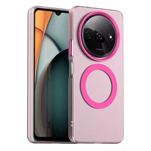 Techsuit - CandyCase MagSafe tok - Xiaomi Redmi A3 / Redmi A3x - Rózsaszín