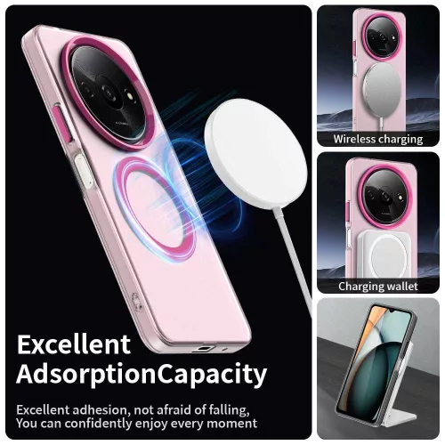 Techsuit - CandyCase MagSafe tok - Xiaomi Redmi A3 / Redmi A3x - Rózsaszín
