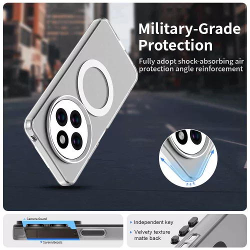 Techsuit - CandyCase MagSafe tok - Xiaomi Redmi 14C / Poco C75 - Fehér