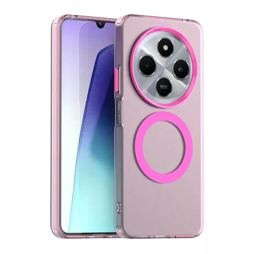 Techsuit - CandyCase MagSafe tok - Xiaomi Redmi 14C / Poco C75 - Rózsaszín