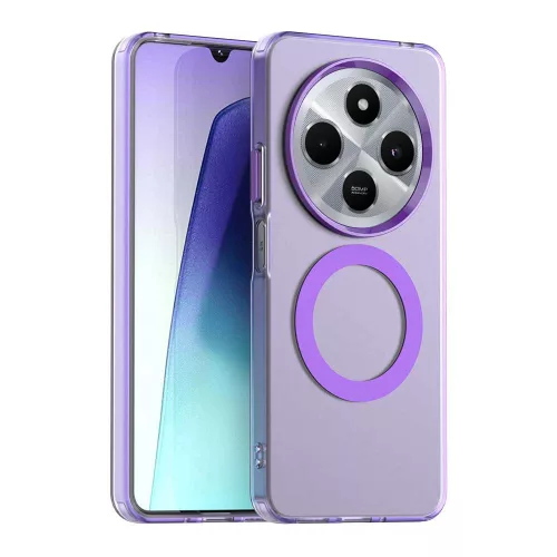 Techsuit - CandyCase MagSafe tok - Xiaomi Redmi 14C / Poco C75 - Lila