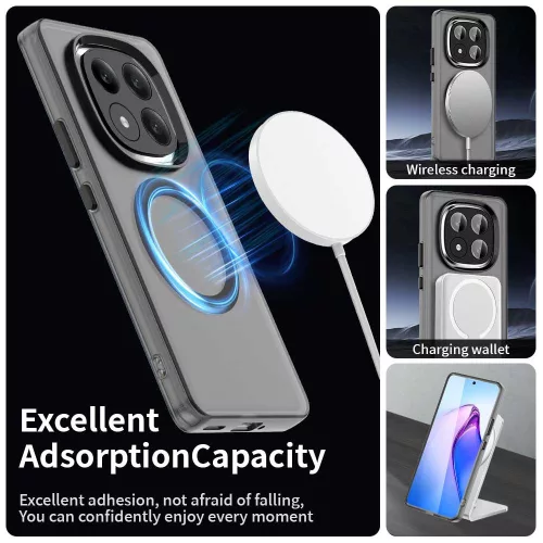 Techsuit - CandyCase MagSafe tok - Xiaomi Redmi Note 14 Pro+ 5G - Fekete