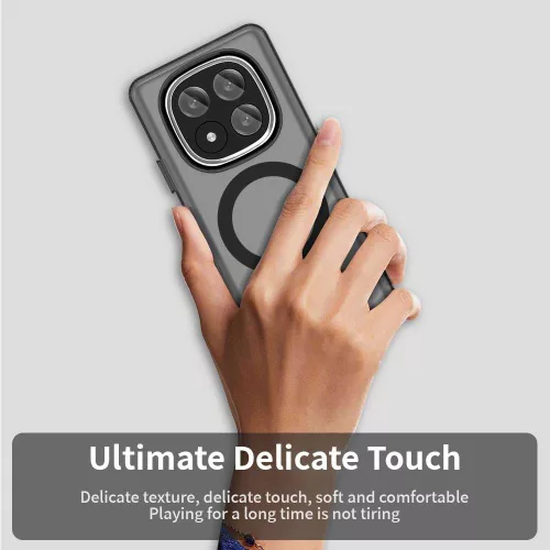 Techsuit - CandyCase MagSafe tok - Xiaomi Redmi Note 14 Pro+ 5G - Fekete