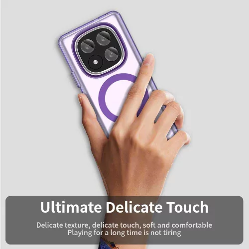 Techsuit - CandyCase MagSafe tok - Xiaomi Redmi Note 14 Pro+ 5G - Lila