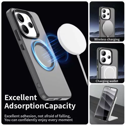 Techsuit - CandyCase MagSafe - Xiaomi Redmi Note 14 5G - Black