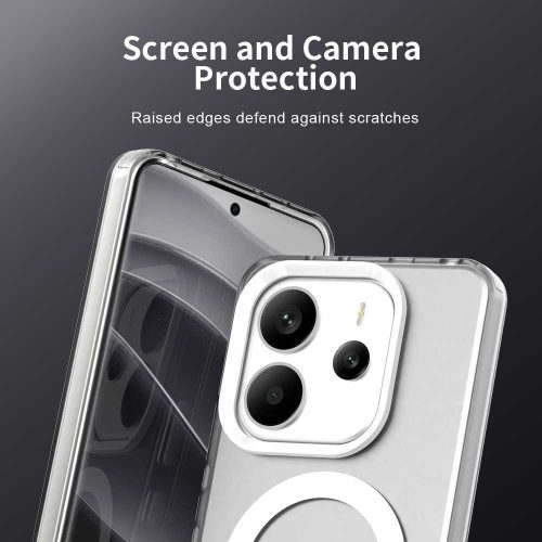 Techsuit - CandyCase MagSafe tok - Xiaomi Redmi Note 14 5G - Fehér