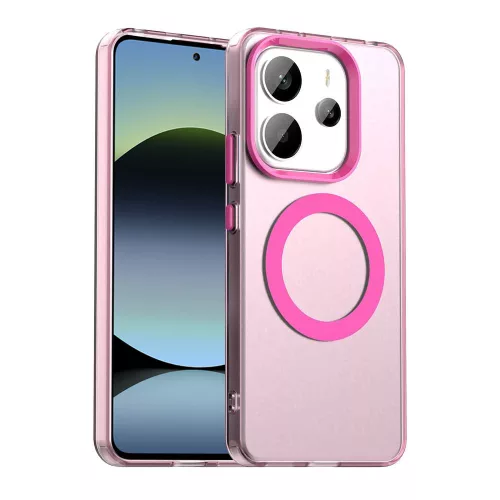 Techsuit - CandyCase MagSafe tok - Xiaomi Redmi Note 14 5G - Rózsaszín