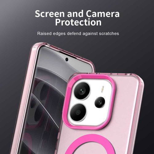 Techsuit - CandyCase MagSafe tok - Xiaomi Redmi Note 14 5G - Rózsaszín