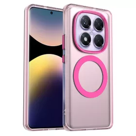   Techsuit - CandyCase MagSafe tok - Xiaomi Redmi Note 14 Pro 5G / Poco X7 - Rózsaszín