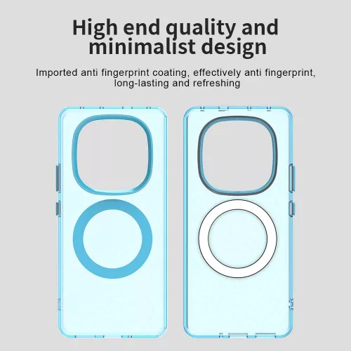 Techsuit - CandyCase MagSafe tok - Xiaomi Redmi Note 14 Pro 5G / Poco X7 - Kék