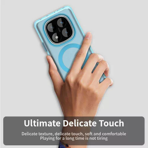 Techsuit - CandyCase MagSafe tok - Xiaomi Redmi Note 14 Pro 5G / Poco X7 - Kék