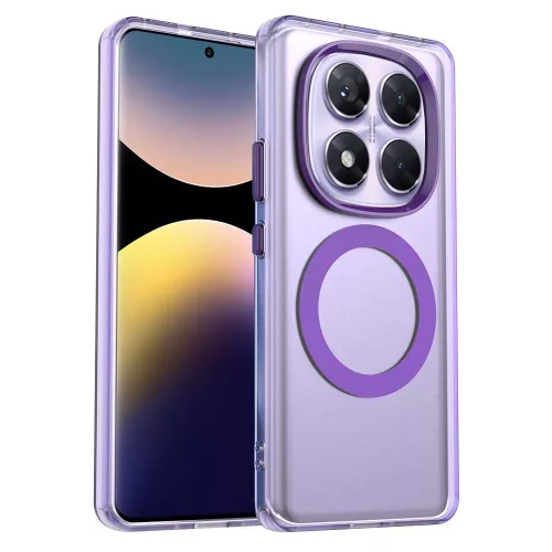 Techsuit - CandyCase MagSafe tok - Xiaomi Redmi Note 14 Pro 5G / Poco X7 - Lila