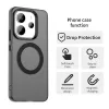 Techsuit - CandyCase MagSafe tok - Xiaomi Redmi Note 14 4G (Regional) - Fekete