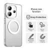 Techsuit - CandyCase MagSafe tok - Xiaomi Redmi Note 14 4G (Regional) - Fehér