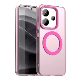   Techsuit - CandyCase MagSafe tok - Xiaomi Redmi Note 14 4G (Regional) - Rózsaszín