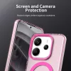 Techsuit - CandyCase MagSafe tok - Xiaomi Redmi Note 14 4G (Regional) - Rózsaszín