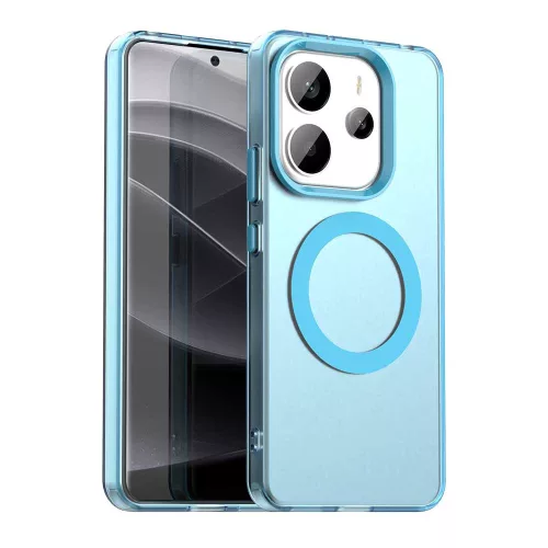 Techsuit - CandyCase MagSafe tok - Xiaomi Redmi Note 14 4G (Regional) - Kék