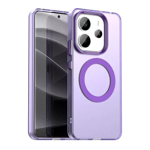 Techsuit - CandyCase MagSafe tok - Xiaomi Redmi Note 14 4G (Regional) - Lila