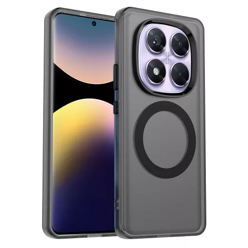 Techsuit - CandyCase MagSafe tok - Xiaomi Redmi Note 14 Pro 4G - Fekete