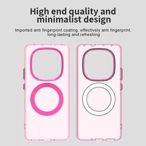 Techsuit - CandyCase MagSafe tok - Xiaomi Redmi Note 14 Pro 4G - Rózsaszín