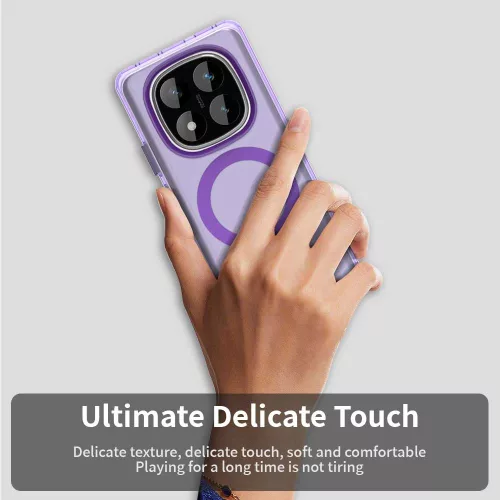 Techsuit - CandyCase MagSafe tok - Xiaomi Redmi Note 14 Pro 4G - Lila