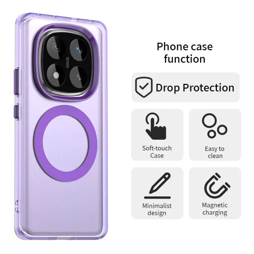 Techsuit - CandyCase MagSafe - Xiaomi Redmi Note 14 Pro 4G - Purple