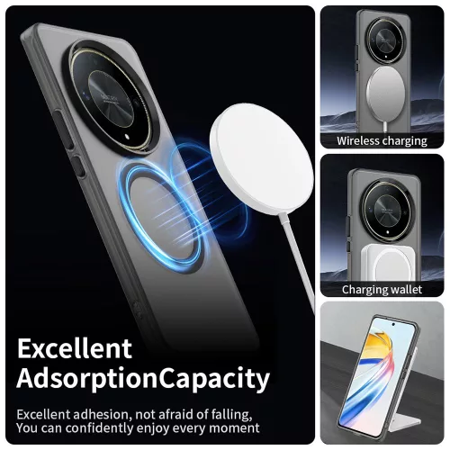 Techsuit - CandyCase MagSafe tok - Honor Magic 6 Lite - Fekete