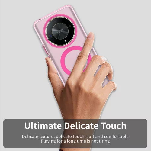 Techsuit - CandyCase MagSafe tok - Honor Magic 6 Lite - Rózsaszín
