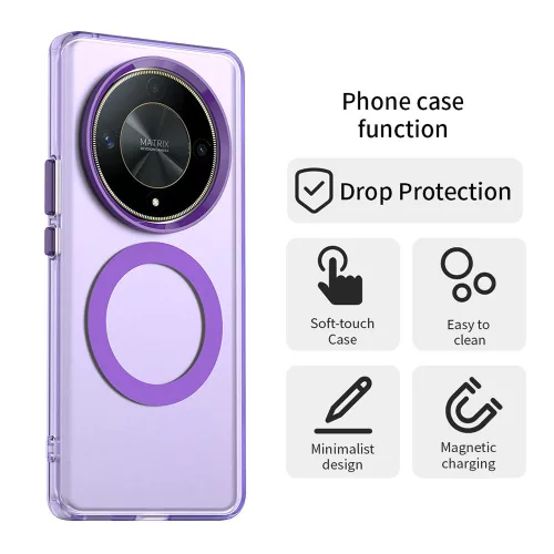 Techsuit - CandyCase MagSafe tok - Honor Magic 6 Lite - Lila