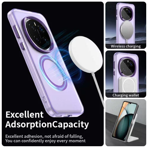 Techsuit - CandyCase MagSafe tok - Honor Magic 7 Pro - Lila