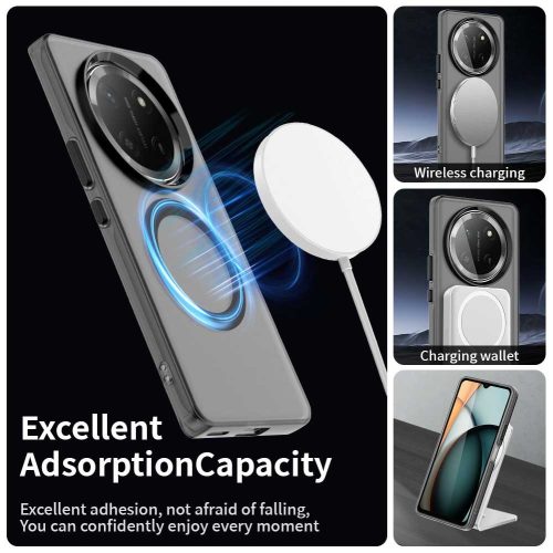 Techsuit - CandyCase MagSafe tok - Honor Magic 7 Lite / X9c - Fekete