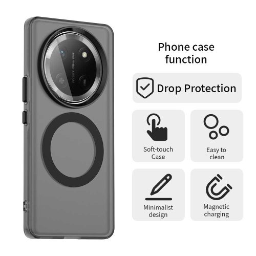 Techsuit - CandyCase MagSafe tok - Honor Magic 7 Lite / X9c - Fekete