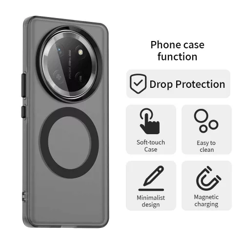 Techsuit - CandyCase MagSafe tok - Honor Magic 7 Lite / X9c - Fekete