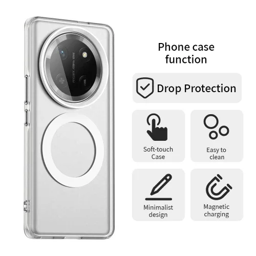 Techsuit - CandyCase MagSafe tok - Honor Magic 7 Lite / X9c - Fehér