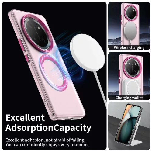 Techsuit - CandyCase MagSafe tok - Honor Magic 7 Lite / X9c - Rózsaszín