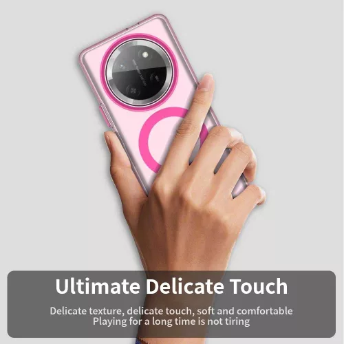 Techsuit - CandyCase MagSafe tok - Honor Magic 7 Lite / X9c - Rózsaszín