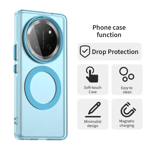Techsuit - CandyCase MagSafe tok - Honor Magic 7 Lite / X9c - Kék