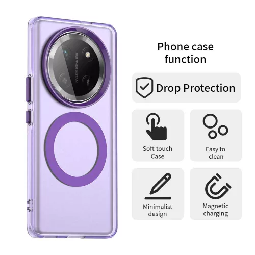 Techsuit - CandyCase MagSafe tok - Honor Magic 7 Lite / X9c - Lila