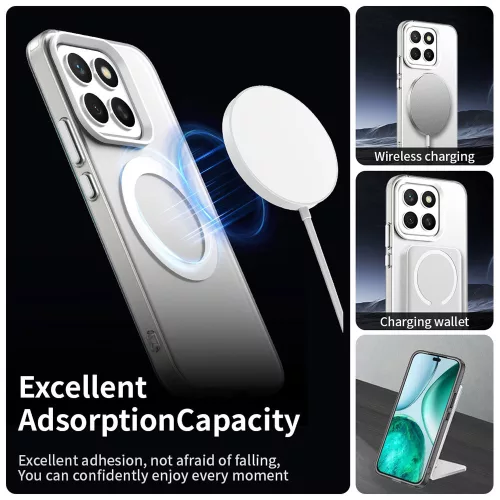 Techsuit - CandyCase MagSafe tok - Honor X8c - Fehér