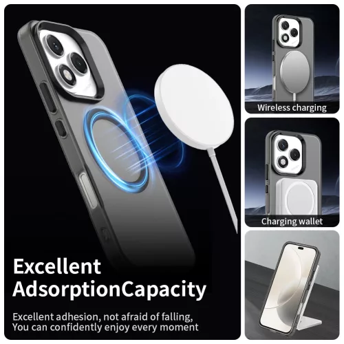 Techsuit - CandyCase MagSafe tok - Honor 400 Lite - Fekete