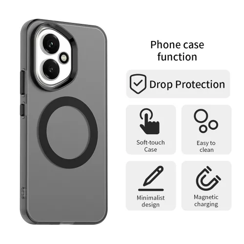 Techsuit - CandyCase MagSafe tok - Honor 400 - Fekete